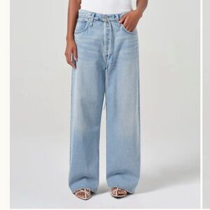 NWT Agolde Emmi wide leg jean incline